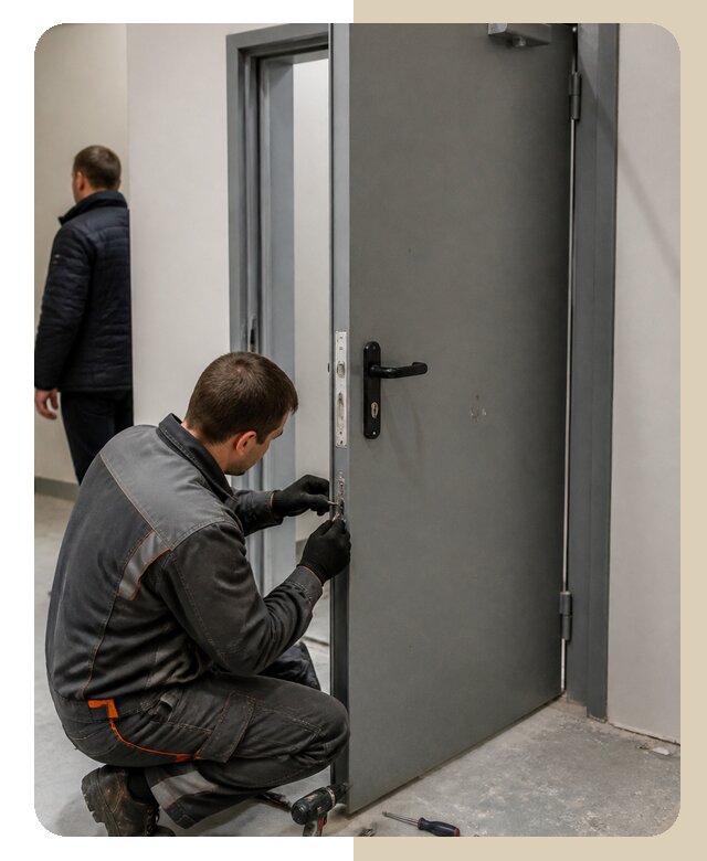 Ремонт противопожарной двери в Пугачёве по цене 6604 р. | ДвериЛегко-Пгч
