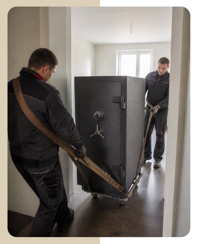 Аккуратный перенос сейфа с демонтажом и установкой в Пугачёве