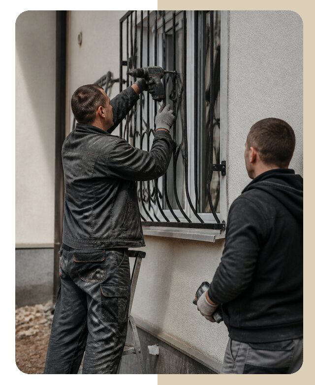 Установка наружных решеток в Пугачёве от 4978 р. | ДвериЛегко-Пгч